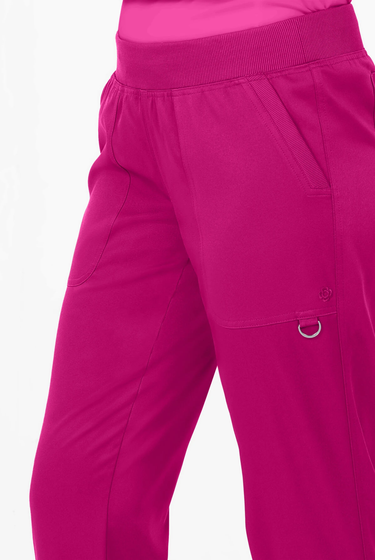 UA Exclusive Bella By Zavate Lillian Women's 5-Pocket STRETCH Jogger Scrub Pants - Petite 2 UA Exclusive Bella By Zavate Lillian Women's 5-Pocket STRETCH Jogger Scrub Pants - Petite - Image 2